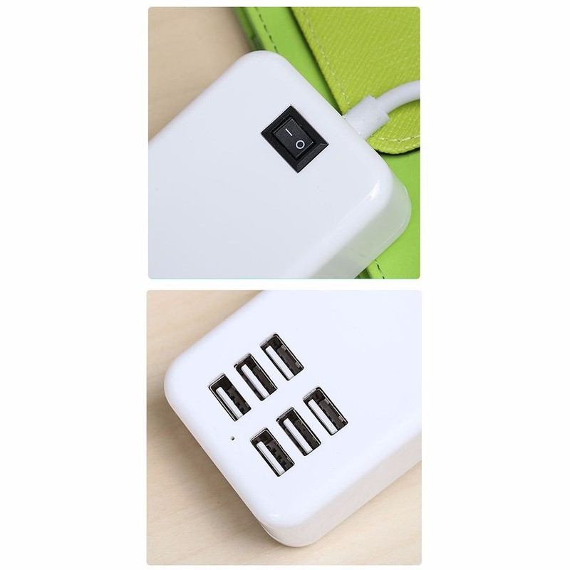 Bộ chia Hub USB thành 6 cổng có công tắc