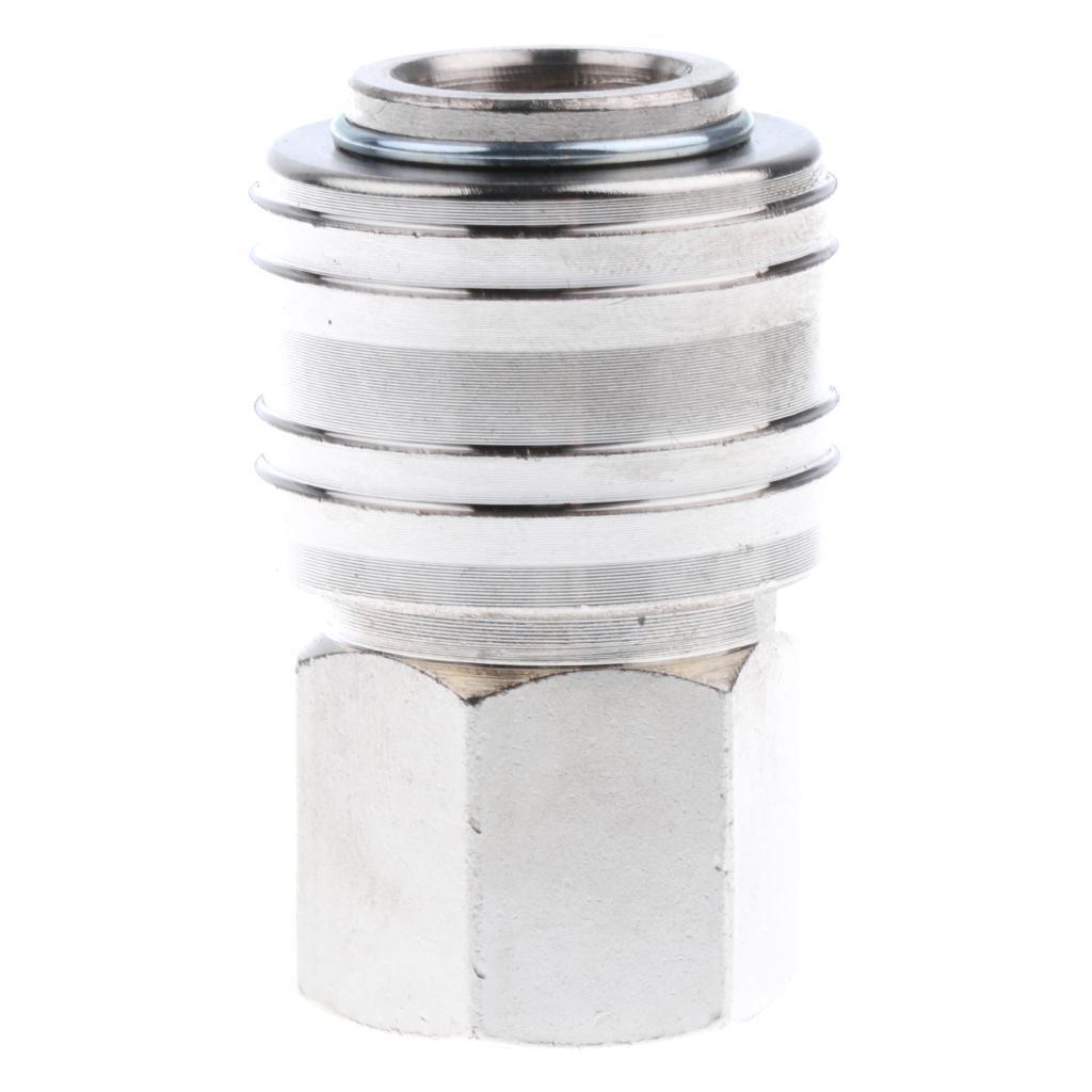 Pneumatic Connector Adapter Coupling Accessory DIY Coupler Threaded Fastener