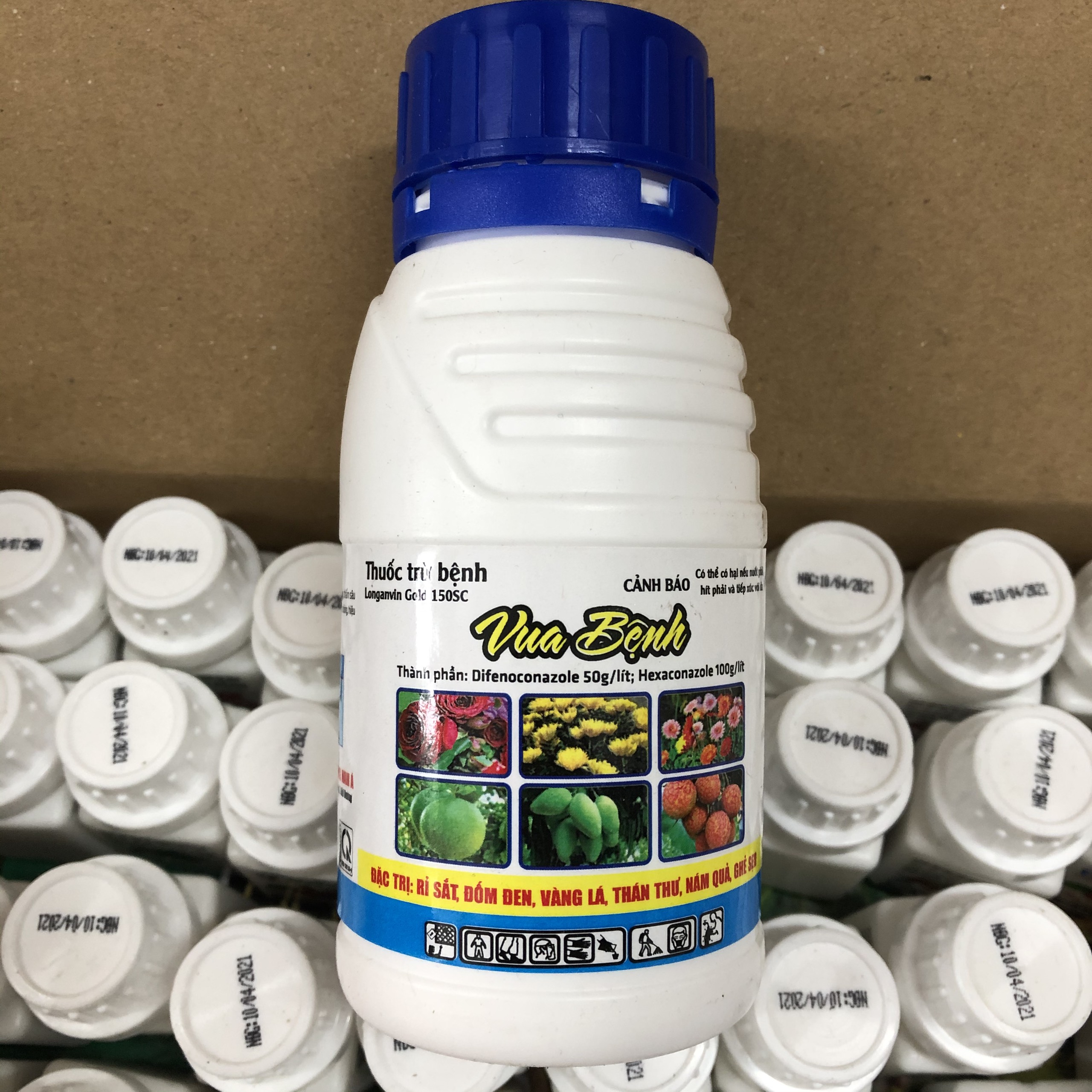 VUA BỆNH 240ML; Đặc hiệu trừ bệnh rỉ sắt, đốm dne, vàng lá, thán thư, nám quả ghẻ sẹo