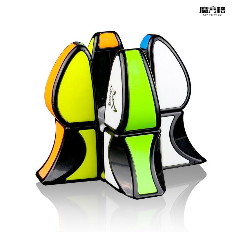 Rubik Spinner Con Quay Biến Thể QiYi Windmill Fidget Spinner 1x3x3 Rubic