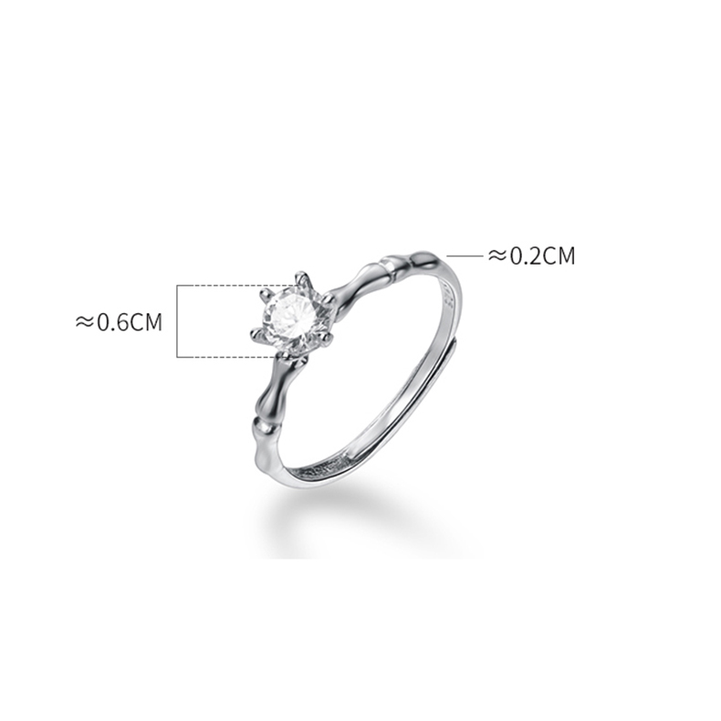 Nhẫn Bạc | Nhẫn Bạc Nữ S925 Đính Đá Thời Trang N2499 - Bảo Ngọc Jewelry