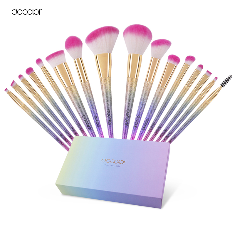 Bộ Cọ Trang Điểm Docolor 16 Pieces Fantasy Makeup Brush Set