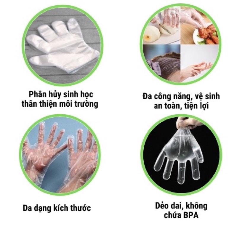 Găng tay tự huỷ sinh học tiện dụng