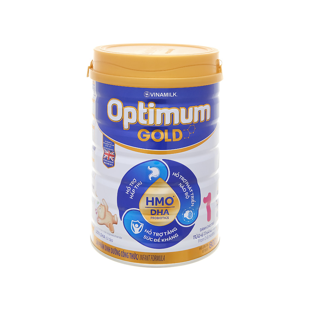 HỘP SỮA BỘT OPTIMUM GOLD 1 800G