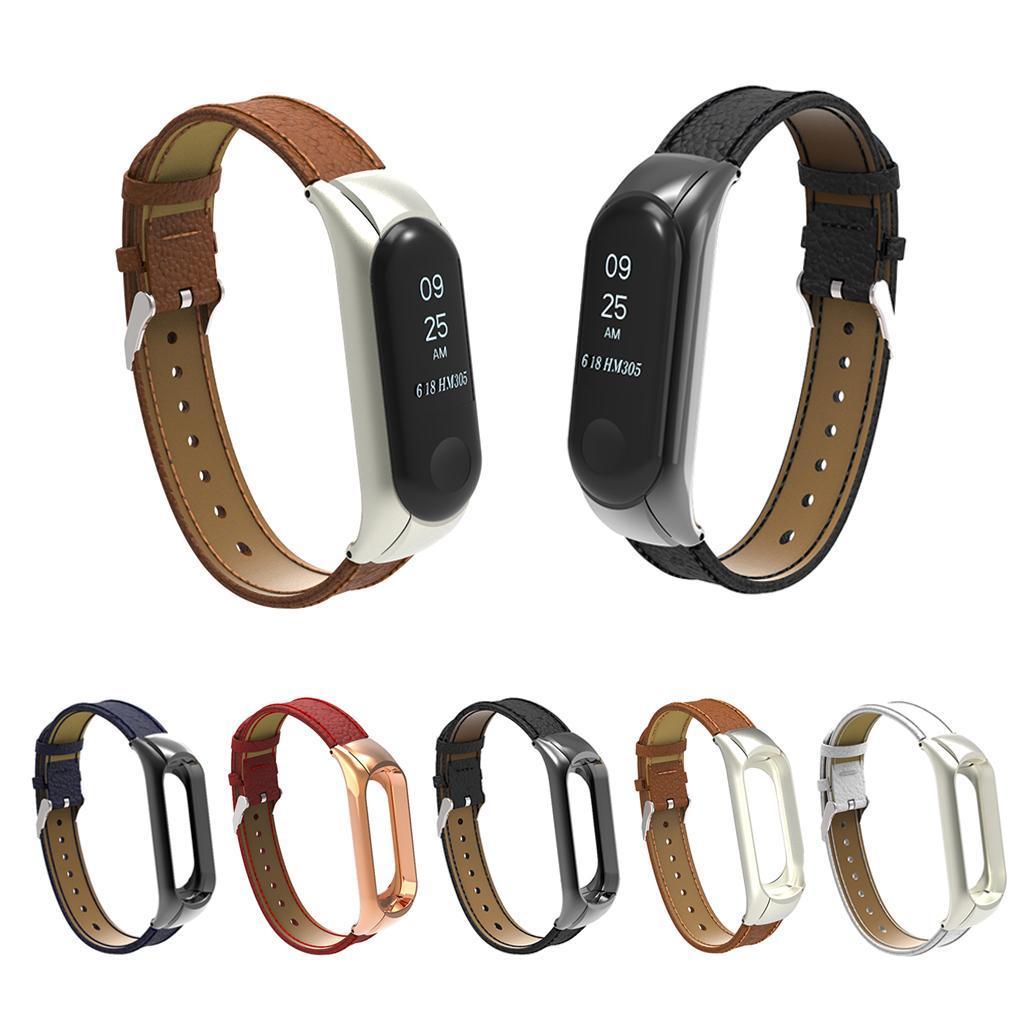 Leather Strap Wrist Strap Smart Band Accessories for Band 3