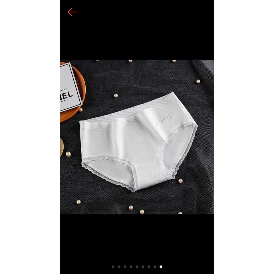 Quần lót nữ, quần chip ép cottony cao cấp