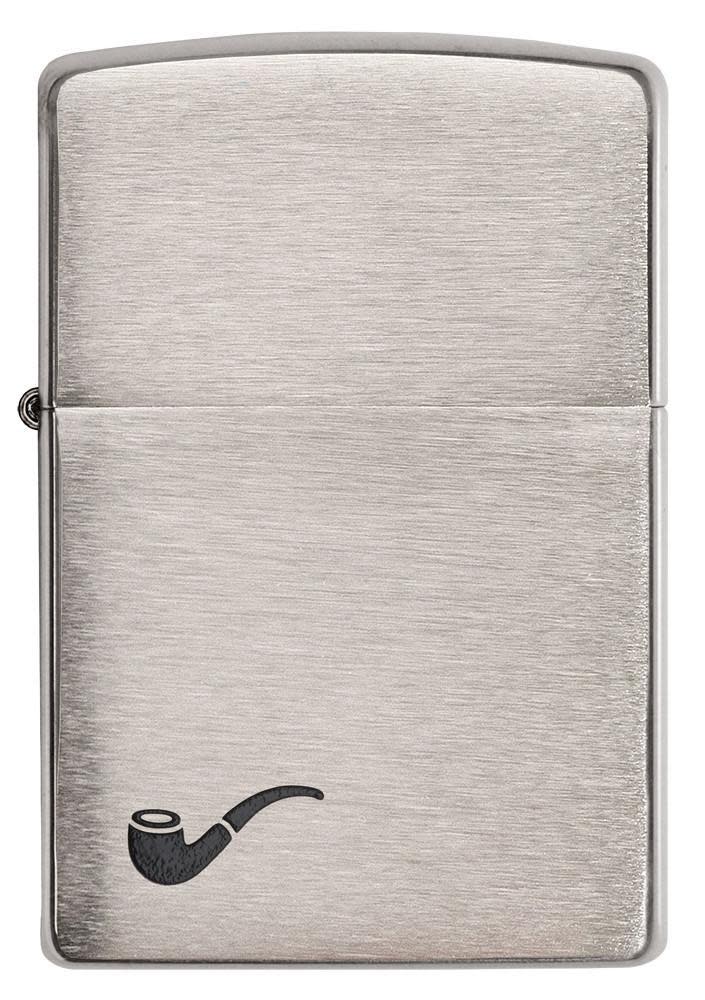 Bật Lửa Zippo Pipe Brushed Chrome 200PL