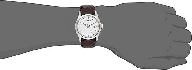 Đồng Hồ Nam Dây Da Tissot T035.410.16.031.00 (39mm) - Nâu