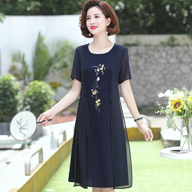 ️Có Big Size️ĐẦM TRUNG NIÊN NỮ CÁCH TÂN SANG TRỌNG - LỊCH SỰ- QUÝ PHÁI, ĐẦM XINH TẶNG MẸ ĐI TIỆC