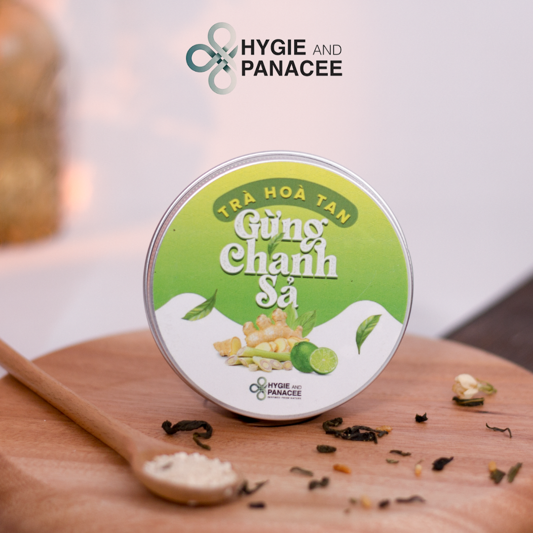 Trà Gừng Chanh Sả Hygie 250g tăng sức đề kháng, detox cơ thể