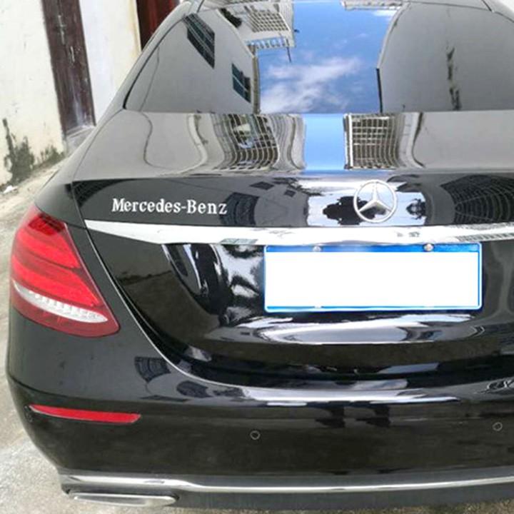 Tem Chữ Nổi Mercedes-Benz Dán Trang Trí Xe - Hot
