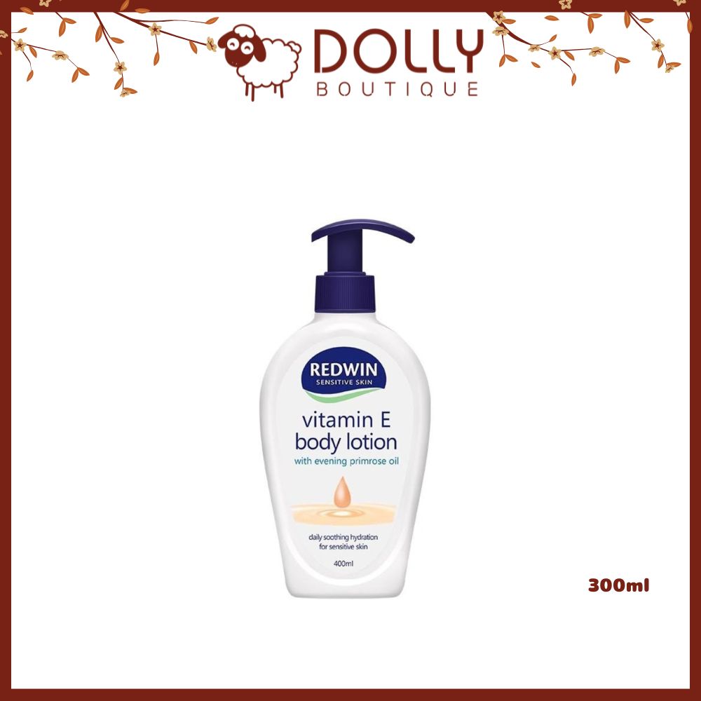 Sữa dưỡng thể toàn thân Redwin Vitamin E Body Lotion 400ml