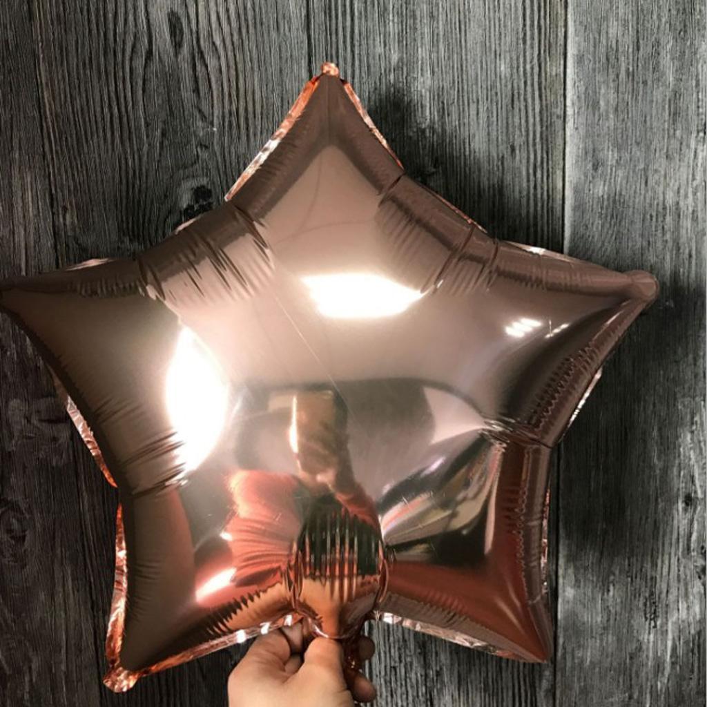 Pack of 15 Love Heart Foil Balloon Star Balloon Mylar Balloons Party Supply
