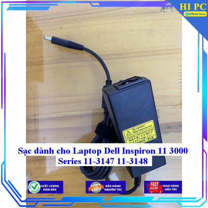 Sạc dành cho Laptop Dell Inspiron 11 3000 Series 11-3147 11-3148 - Kèm Dây nguồn - Hàng Nhập Khẩu
