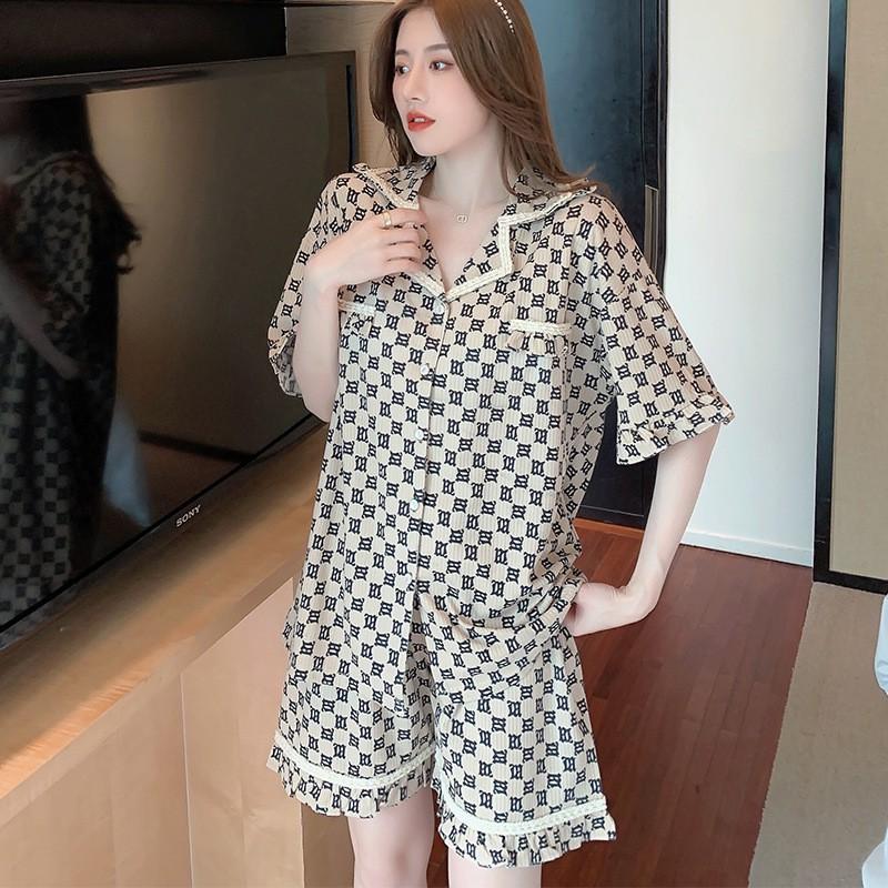 Pijama, Bộ Ngủ Nữ Đồ Mặc Nhà Set Cộc CCCP05