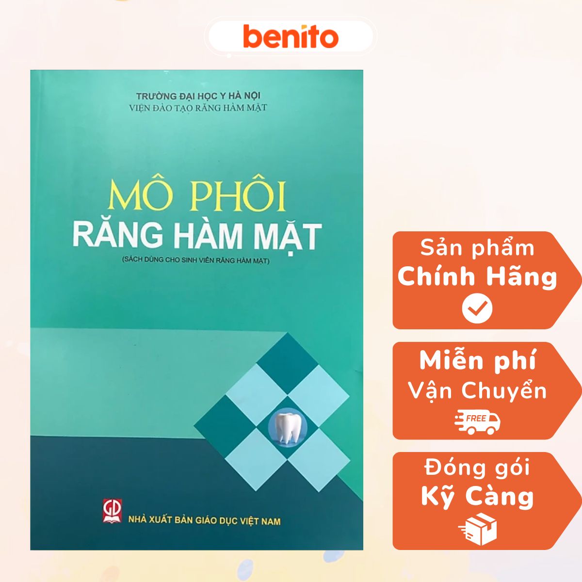 Benito - Sách - Mô phôi Răng Hàm Mặt - NXB Giáo dục