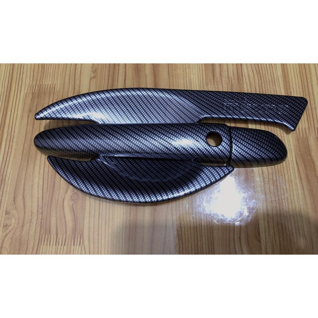 Ốp tay nắm, hõm cửa Mazda CX5 vân cacbon - hàng cao cấp