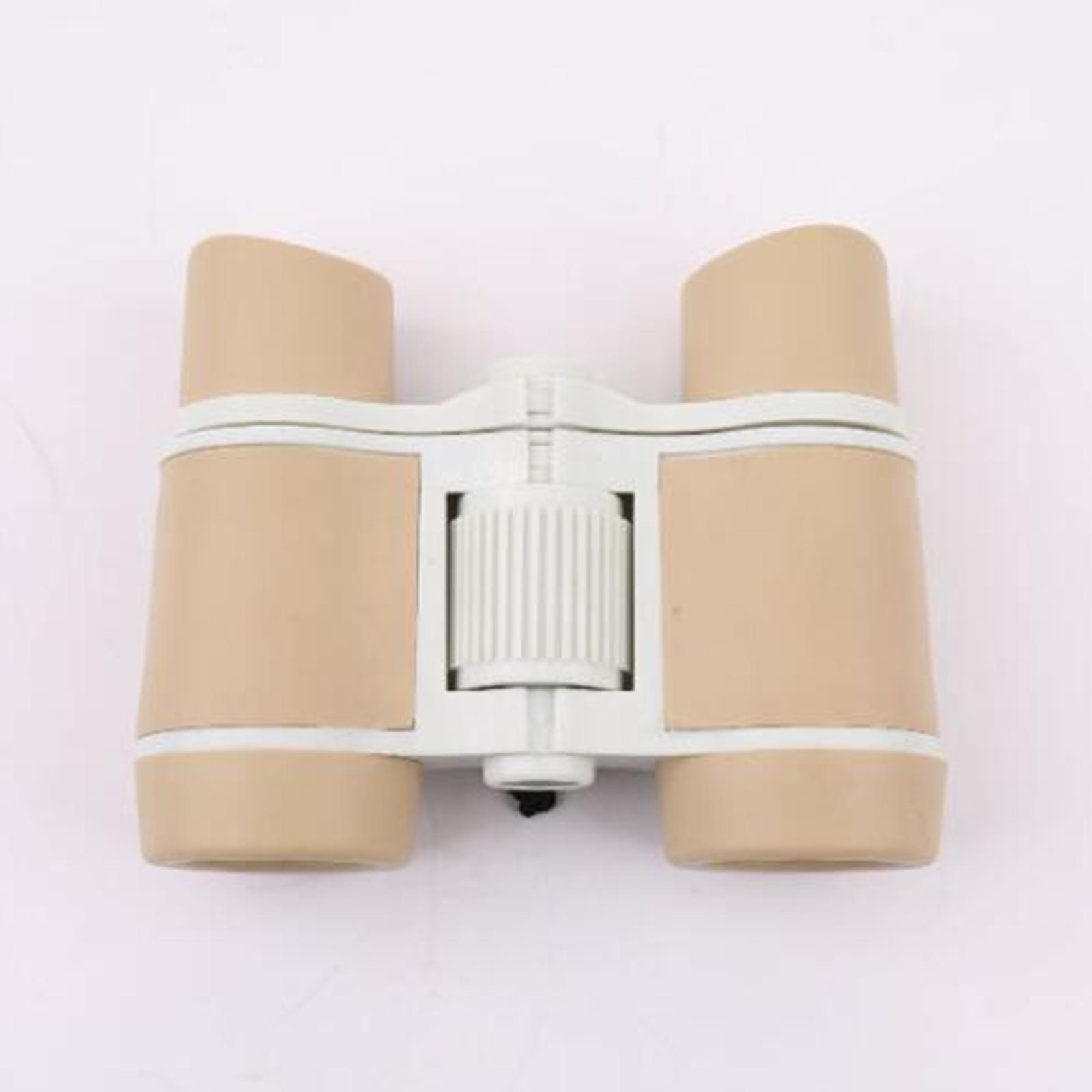 Toy Binoculars with Lanyard 4x30 Small Telescope for Hiking Birthday Camping