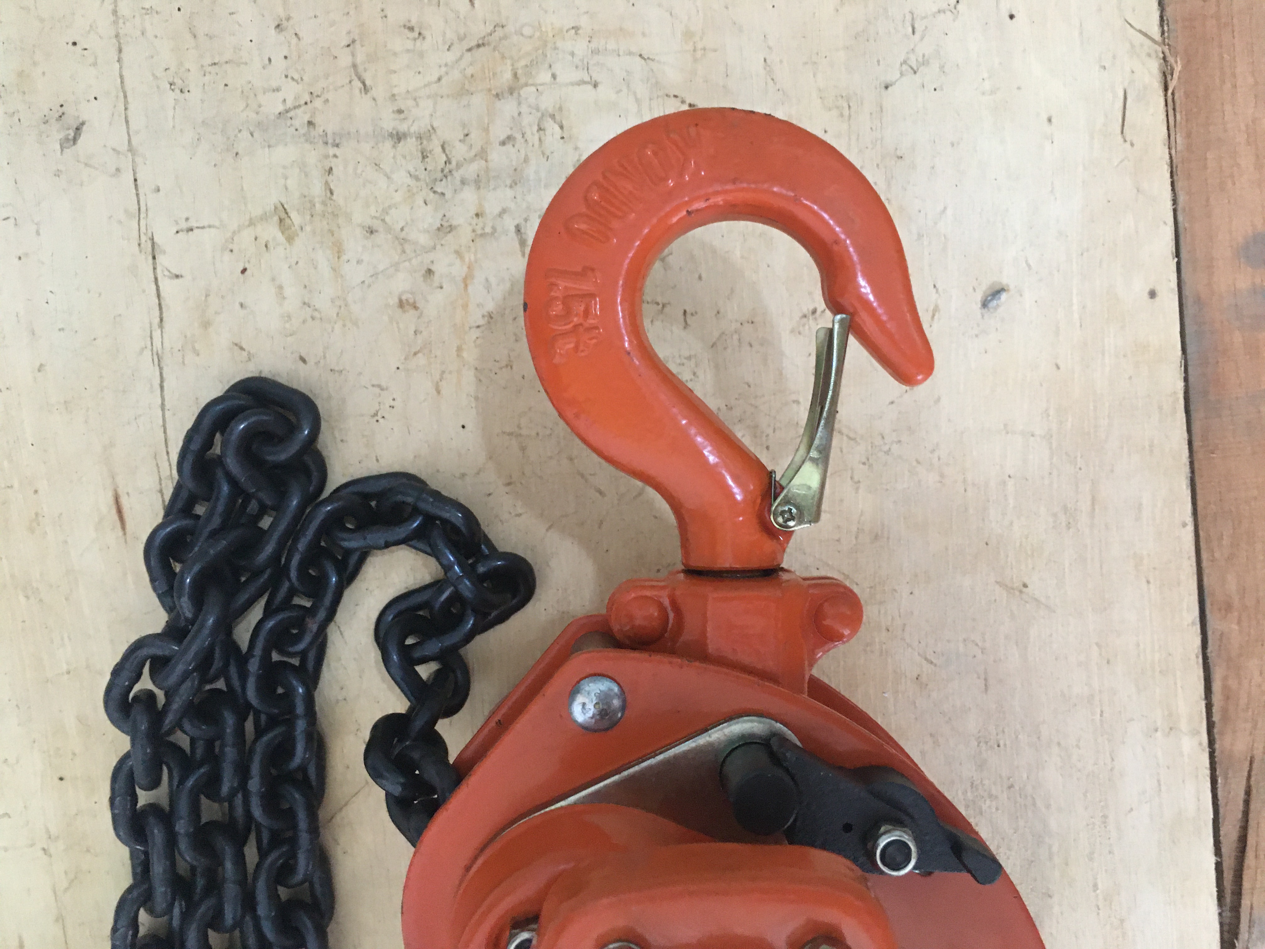 Palang Xích Lắc Tay tải trọng 1.5 tấn x 1.5 mét chính hãng