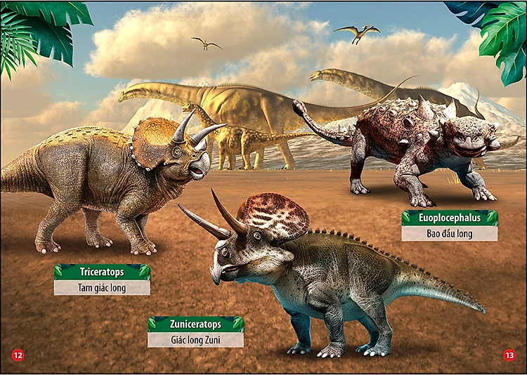 Từ Điển Bằng Hình - Song Ngữ Anh-Việt - Thế Giới Khủng Long