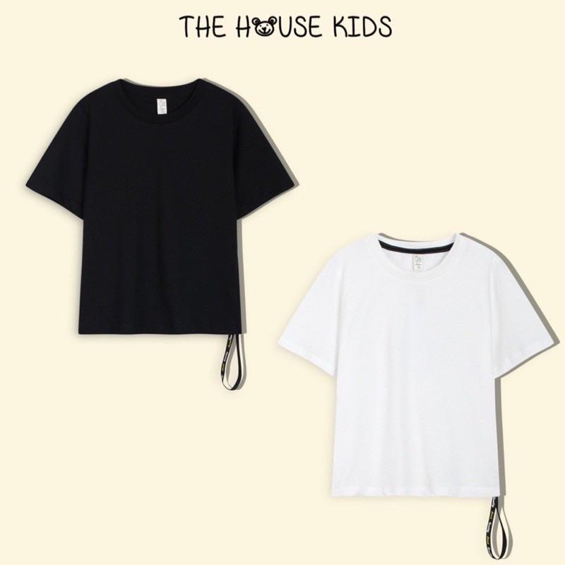 Áo Thun Bé Trai Bé Gái Áo Phông Trẻ Em Cao Cấp THE HOUSE KIDS Trơn