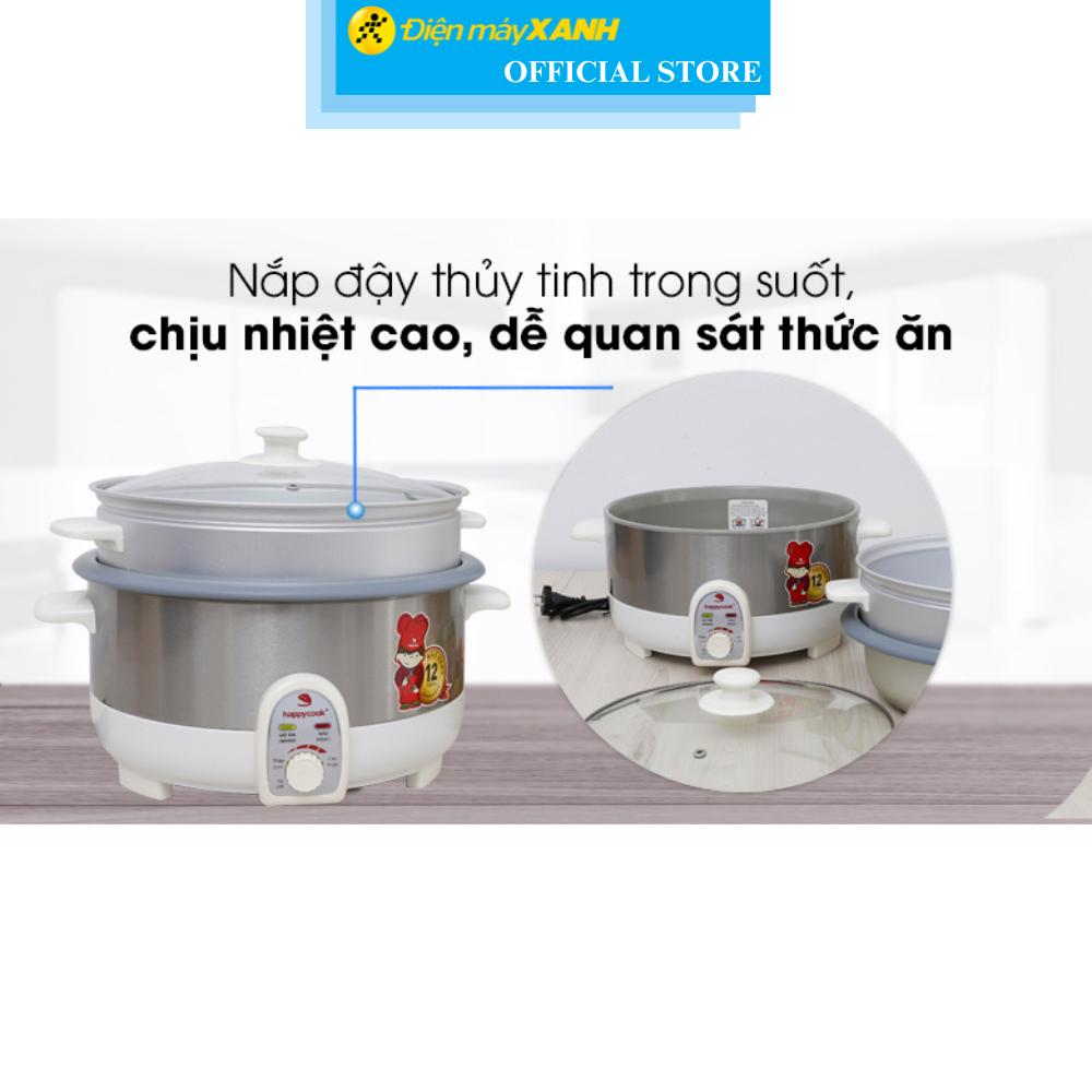 Nồi lẩu điện Happycook HCHP-350ST 3.5 lít - Hàng Chính Hãng