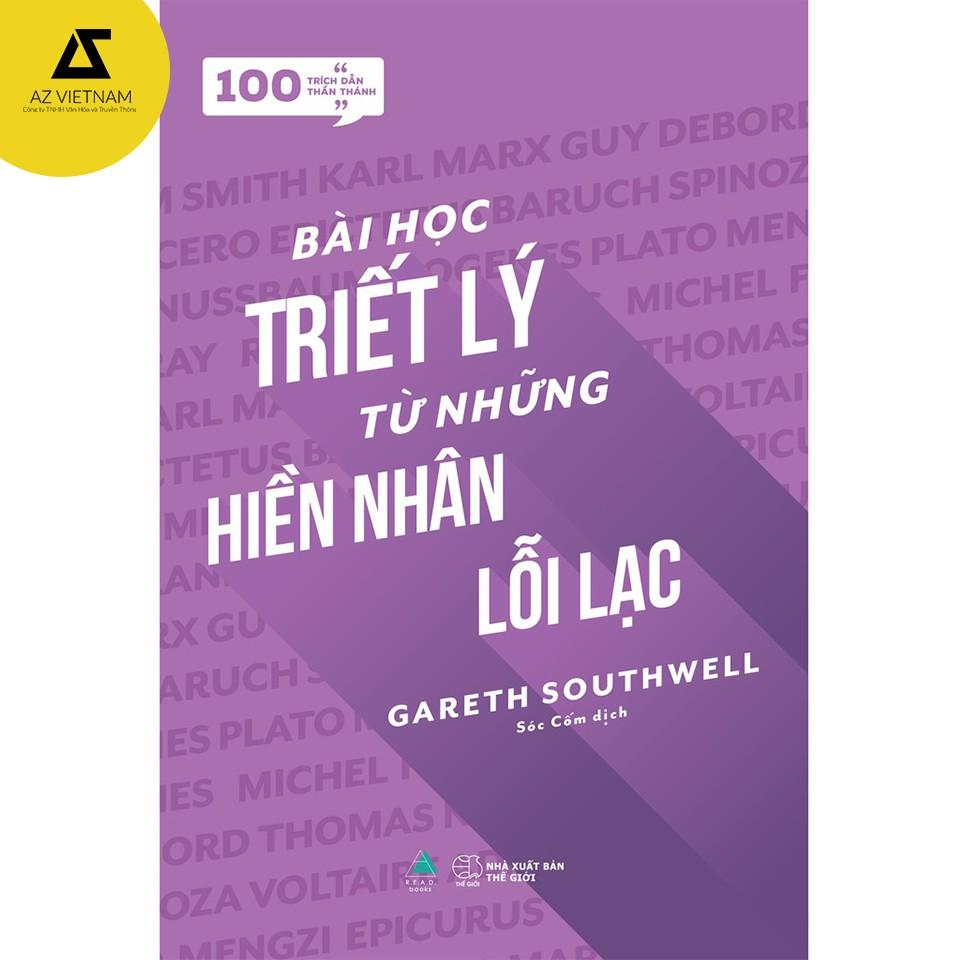 Sách - Bài học triết lý từ những hiền nhân lỗi lạc