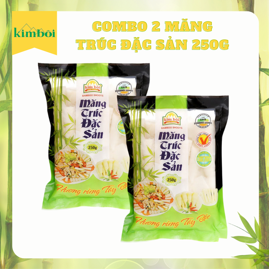 Măng Búp Tươi Kim Bôi Gói 500g