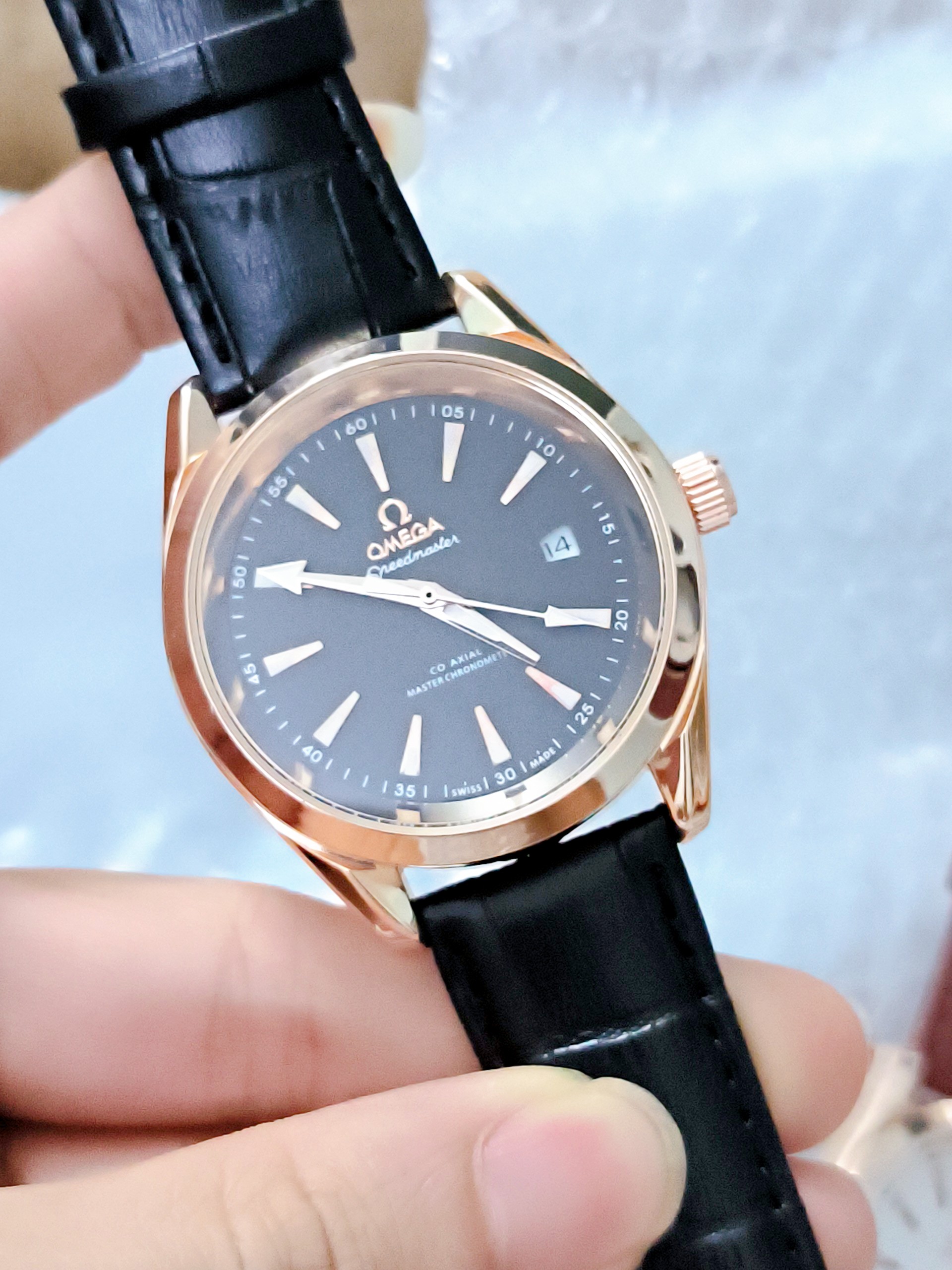 đồng hồ nam OMG seamas máy cơ mã 1802