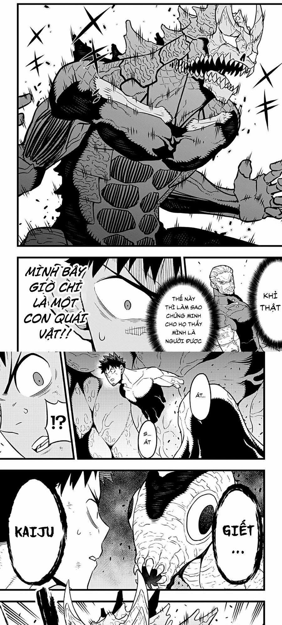 hôm nay - tôi hóa kaiju chapter 36 7