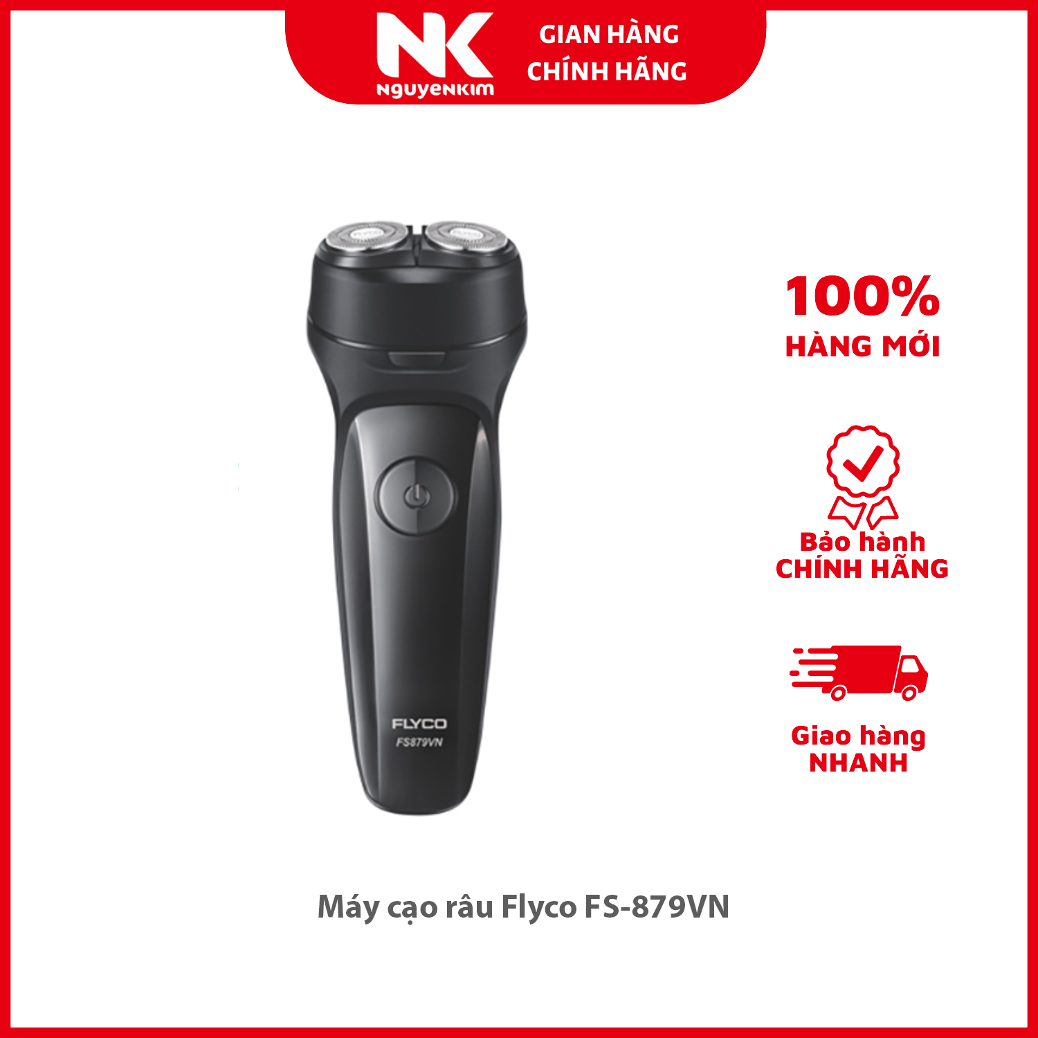 Máy cạo râu Flyco FS-879VN - Hàng chính hãng