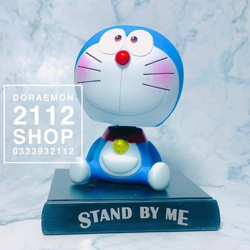 Trang trí taplo ô tô - thú lắc trang trí xe hơi Doraemon dễ thương