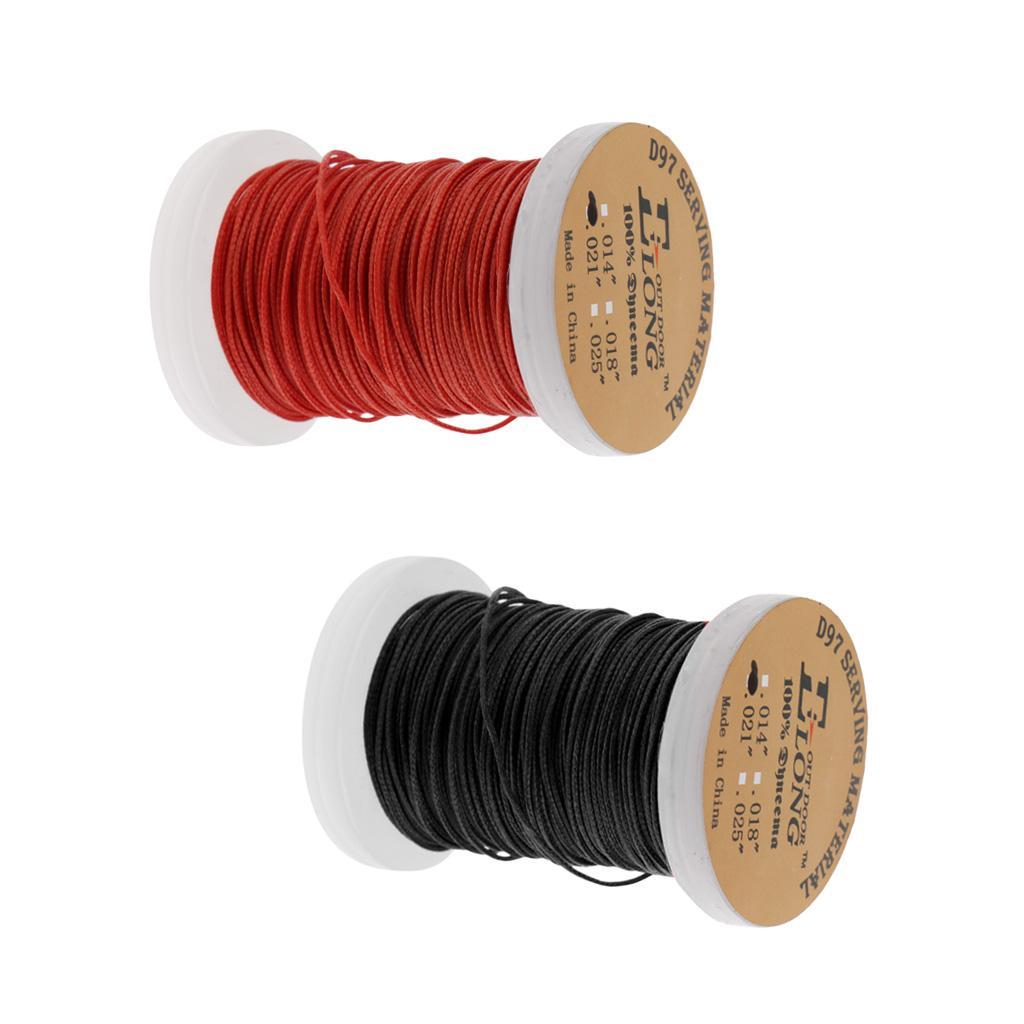 2 Spool Archery Bow Strings Protect Serving Thread for Recurve Compound Bow
