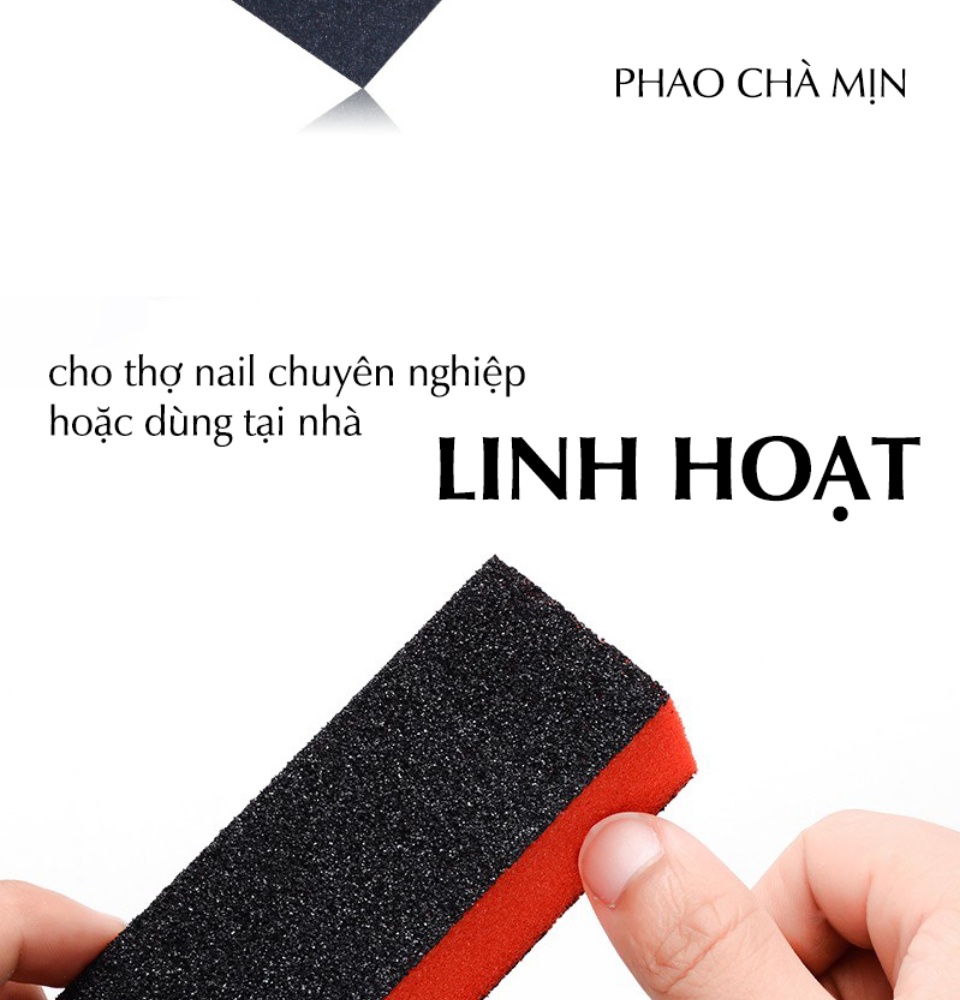 Phao dũa móng chà mịn (buffer cam) - chuyên dụng cho dân làm móng