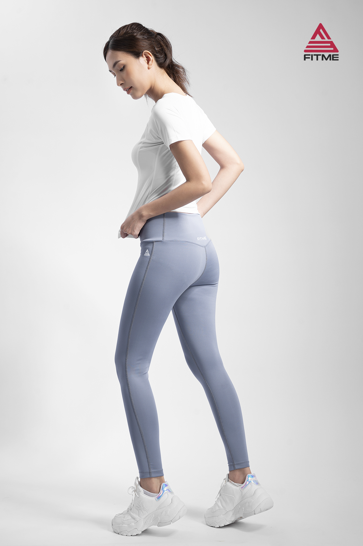 Quần legging nữ Fitme Zeta nâng mông cao cấp chất liệu dày dặn cạp cao chuyên tập gym và tập yoga