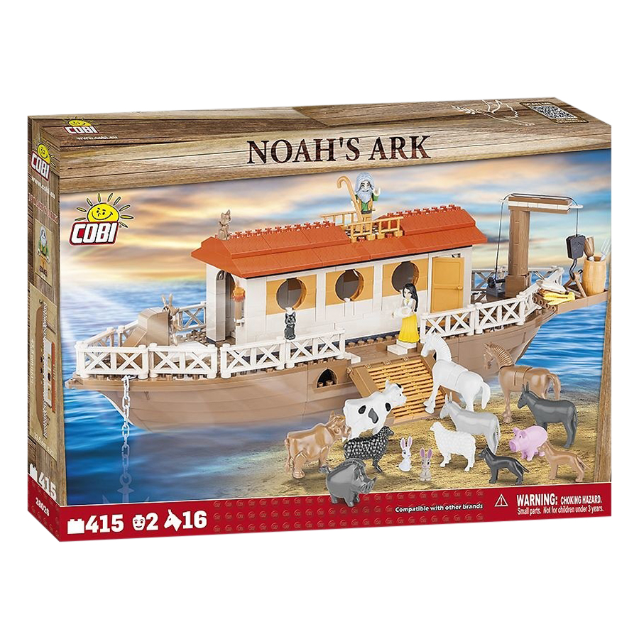 Đồ chơi lắp ráp thuyền Noah Cobi 28026