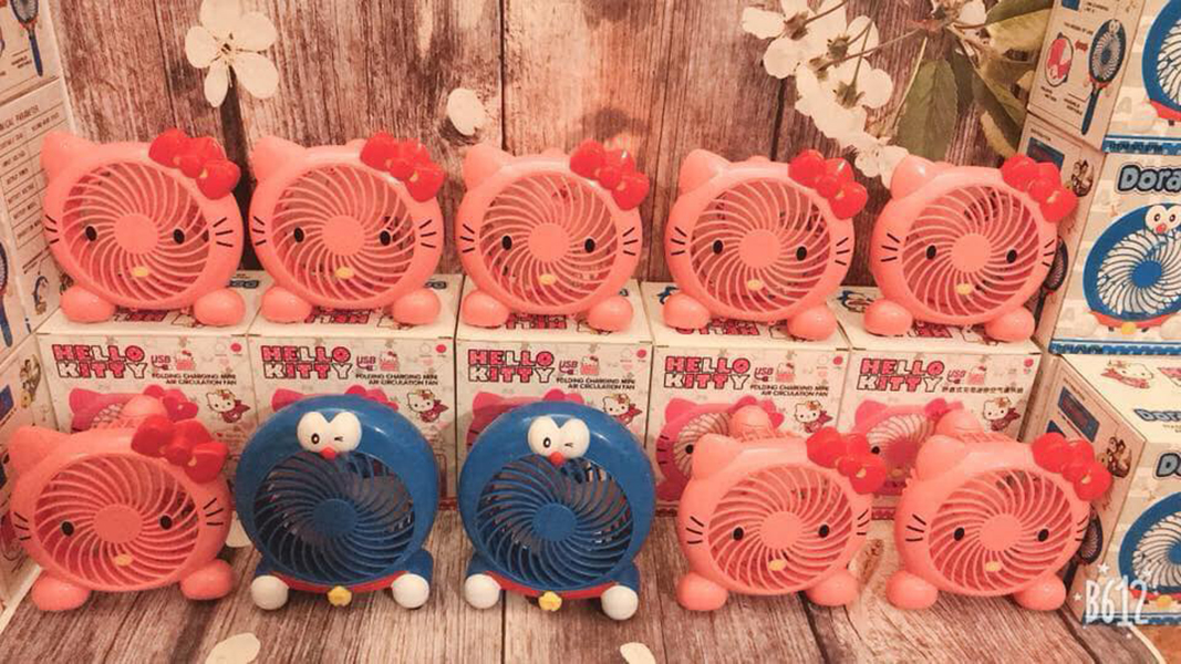 Quạt tích điện cầm tay