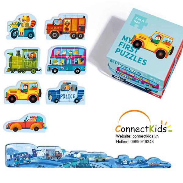 Bộ Xếp Hình Đầu Đời Cho Bé 2+ - MY FIRST PUZZLE TOI