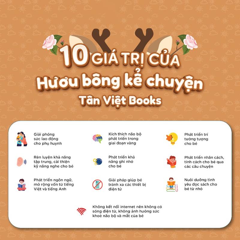 Hươu Con Kể Chuyện - Món Quà Trí Tuệ Cho Bé