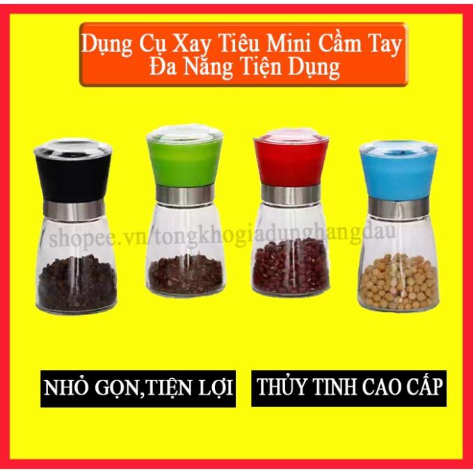 Dụng Cụ Xay Tiêu Mini Cầm Tay Đa Năng Tiện Dụng, Dành Cho Căn Bếp Của Mọi Nhà