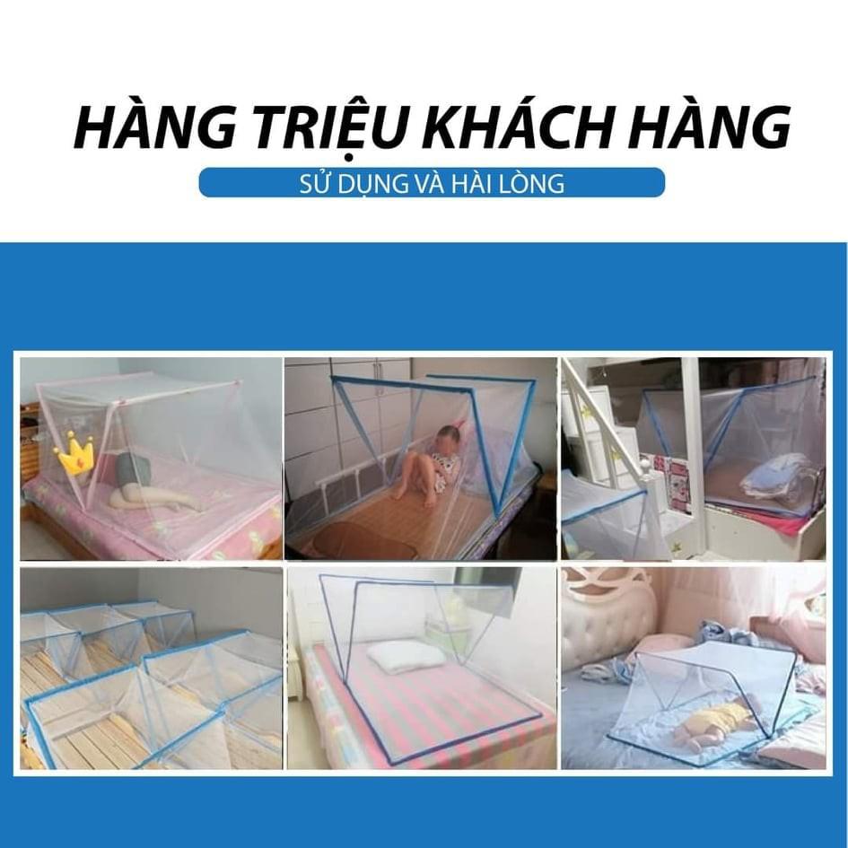 Mùng chụp tự bung gấp gọn thông minh tiện dụng mẫu hottrend 2021 - màn chụp tự bung người lớn
