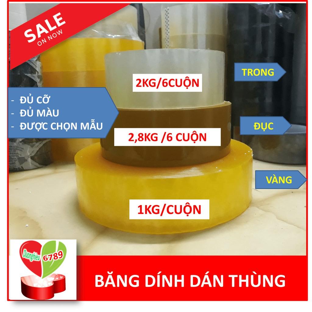 1 CUỘN BĂNG DÍNH DÁN THÙNG LÕI SIÊU MỎNG - ĐƯỢC CHỌN LOẠI