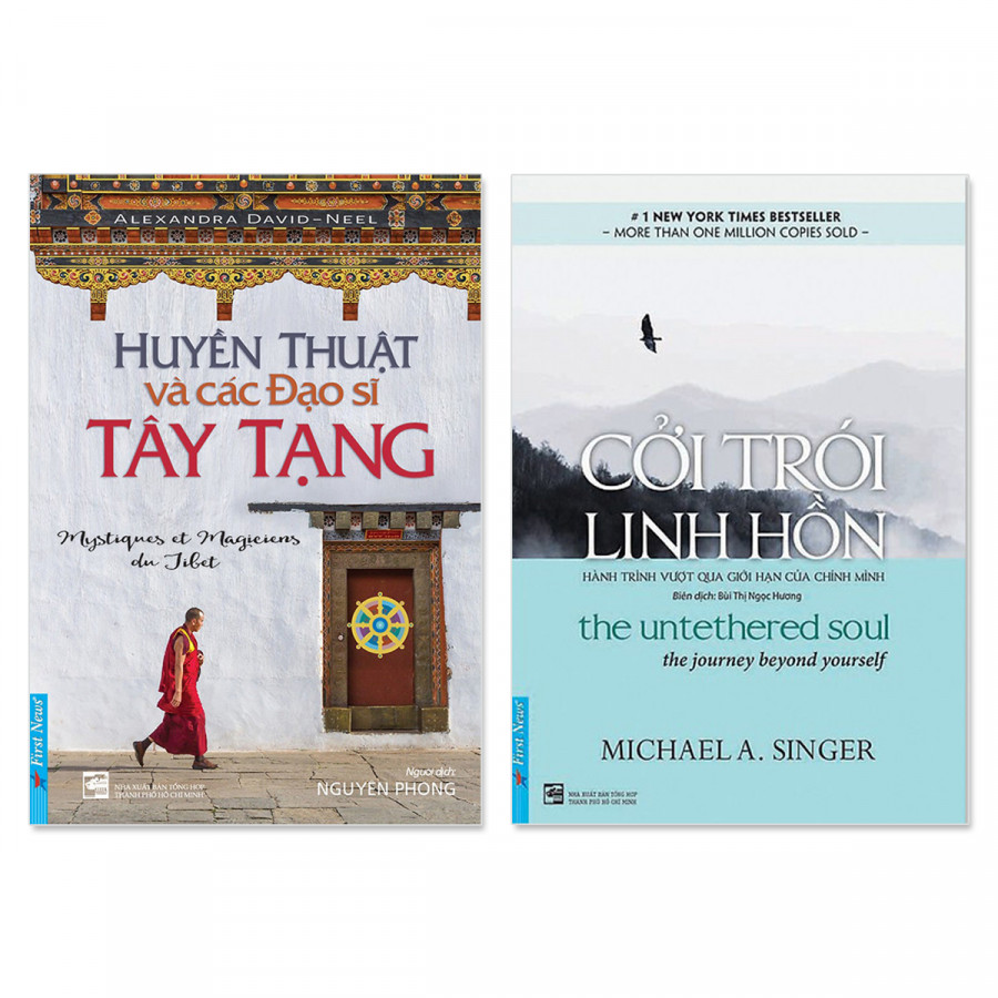 Combo 2 cuốn: Huyền Thuật Và Các Đạo Sĩ Tây Tạng, Cởi Trói Linh Hồn