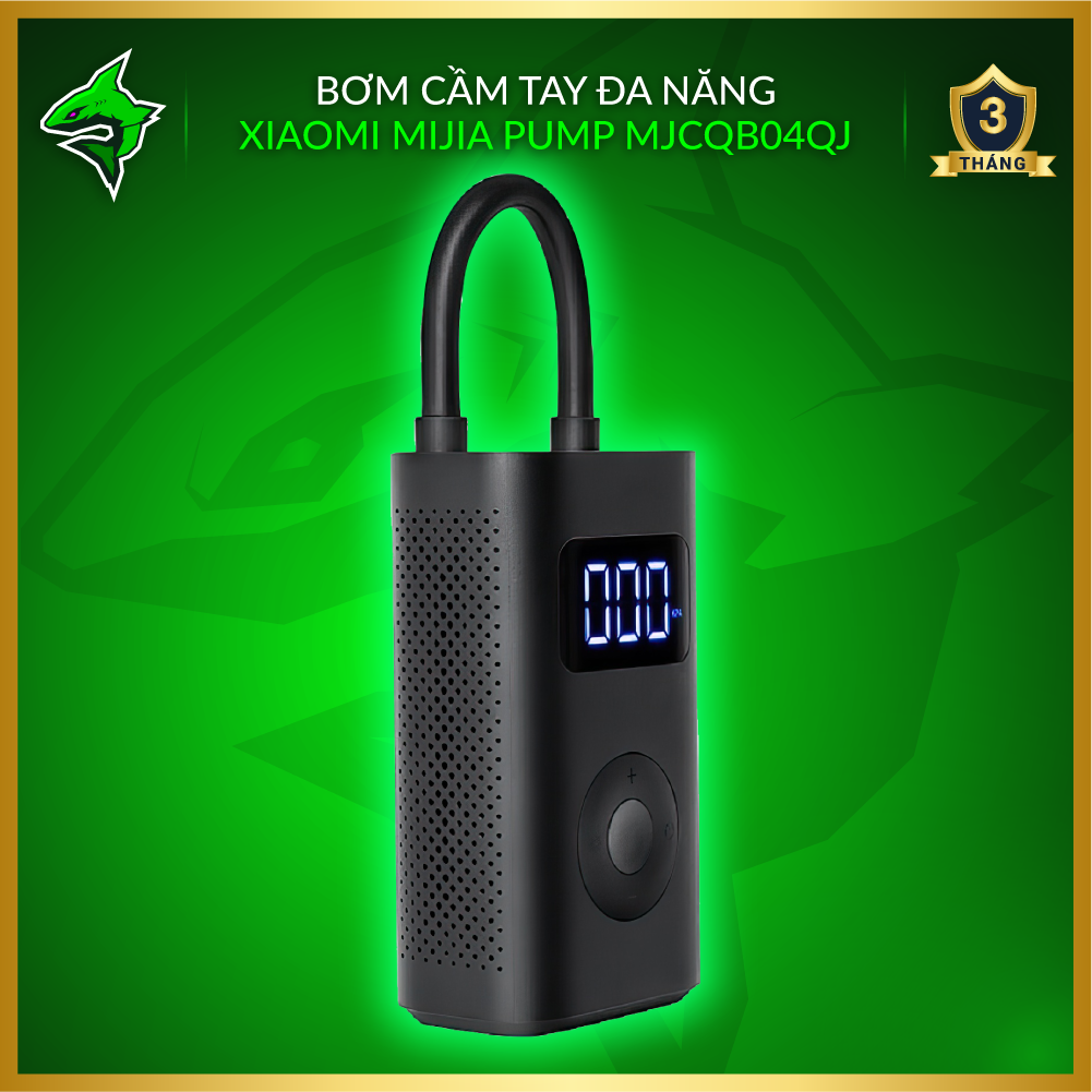 Bơm cầm tay đa năng Mijia Bicycle Pump MJCQB01QJ - Hàng Nhập Khẩu
