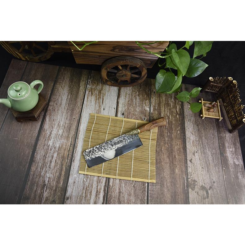 DAO BẾP - DAO THÁI HOA VĂN CAO CẤP MÃ A19 DT151 NT topcomshop vn