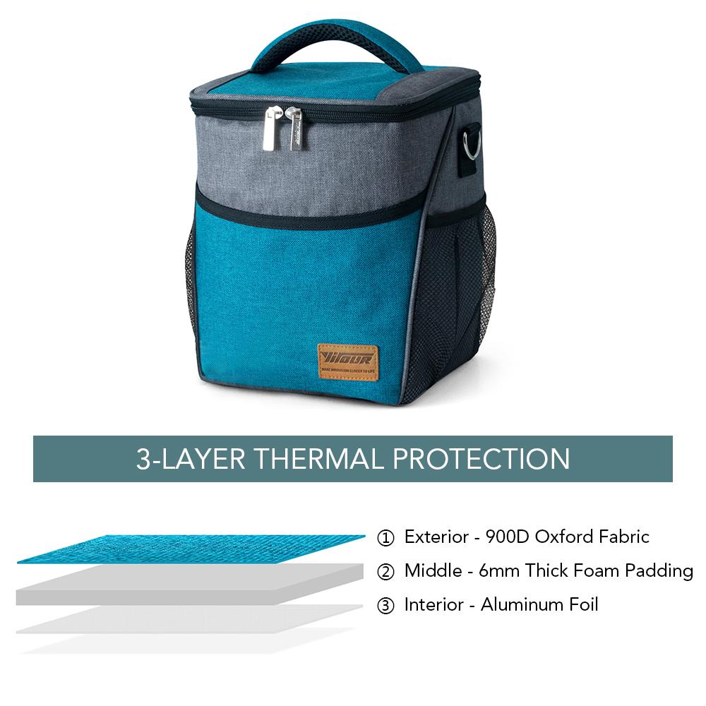 Túi giữ nhiệt lạnh chống thấm nước tiện dụng khi cắm trại, leo núi