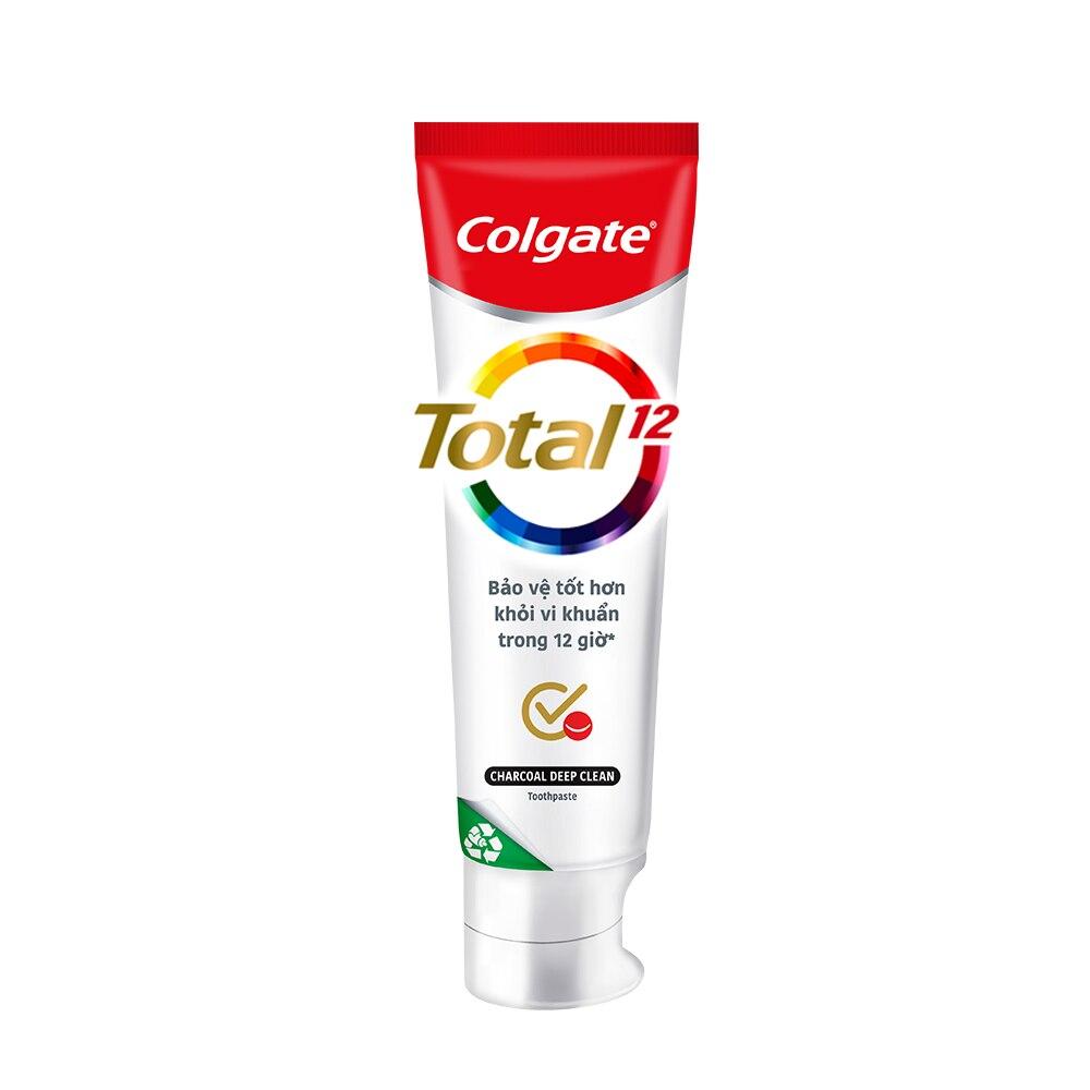 Kem Đánh Răng Colgate Total Charcoal 170g