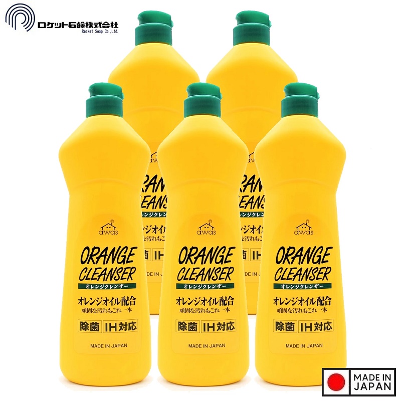 Nước tẩy đa năng nhà bếp Rocket 360ml (hương cam) - Hàng Nội Địa Nhật Bản