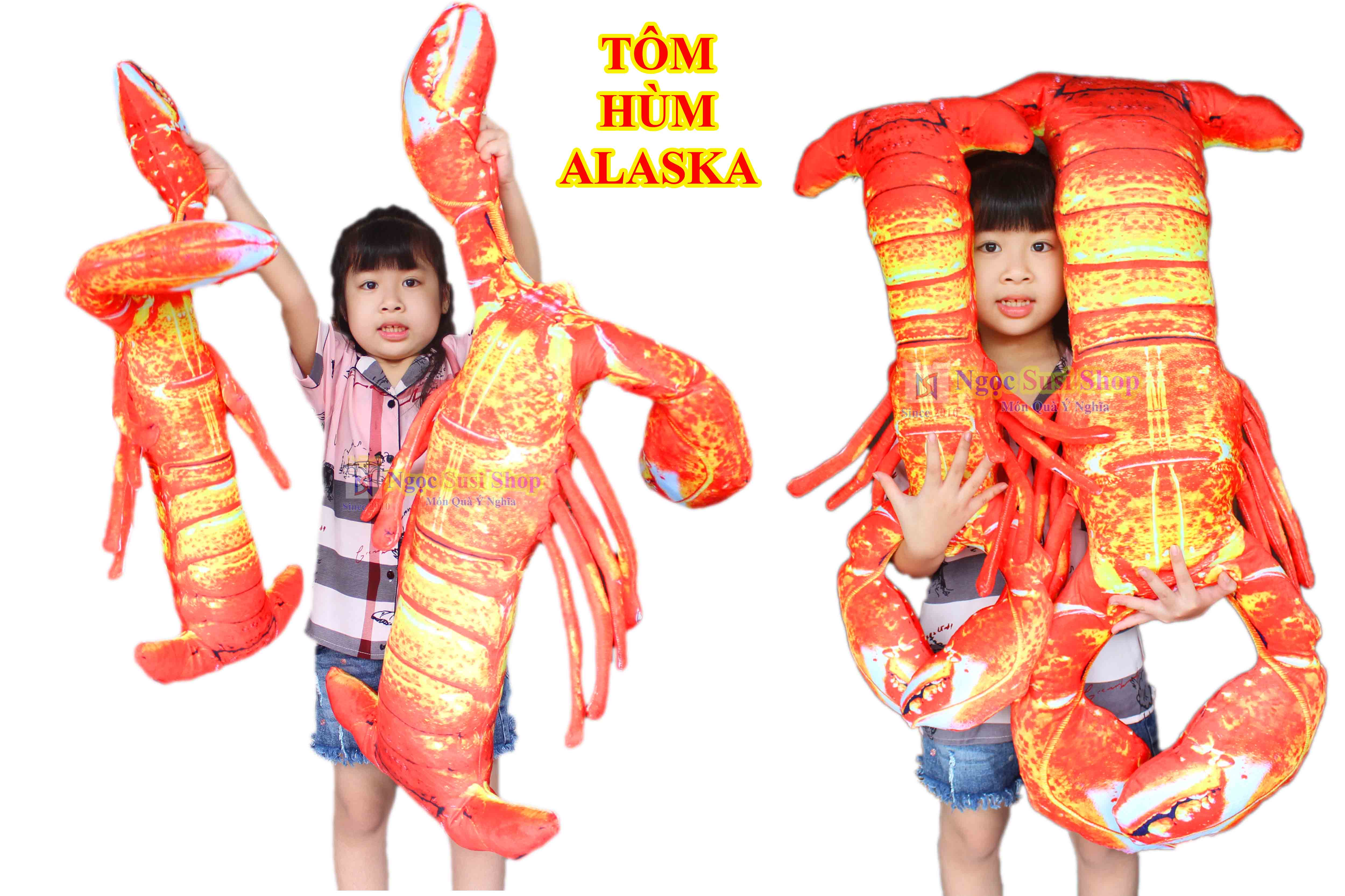 GẤU BÔNG TÔM HÙM KHỔNG LỒ