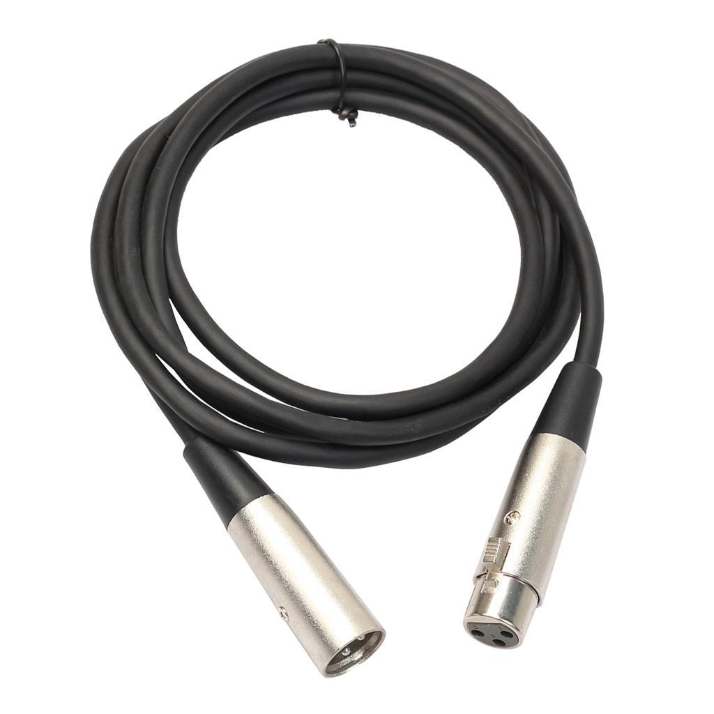 XLR Male To Female Microphone Cable  - 6 Feet